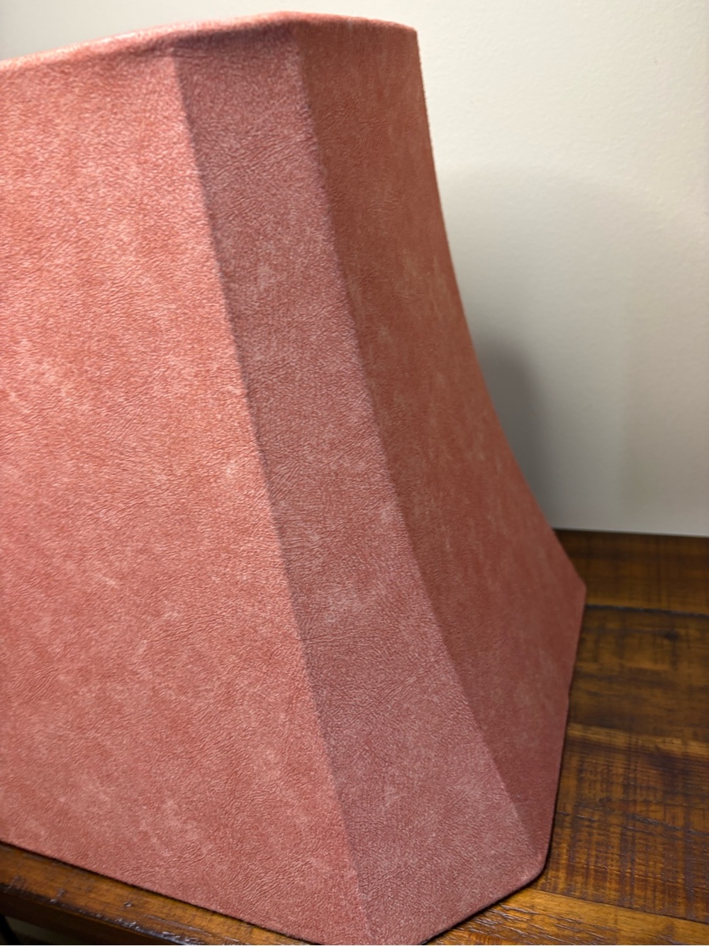 Beautiful Suede Square/ Bell Shape Lamp Shade - Picture 3 of 11